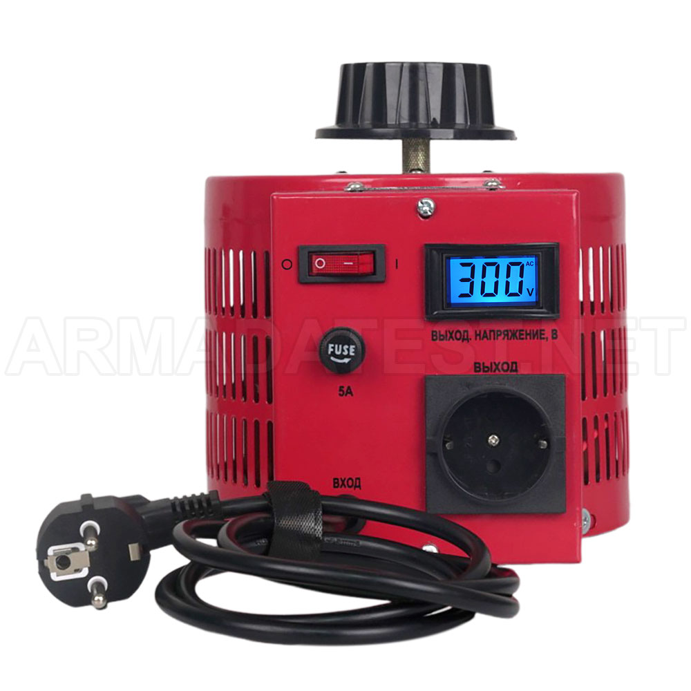 SUNTEK RED 1000 ВА однофазный автотрансформатор 0-300 В, 4 А