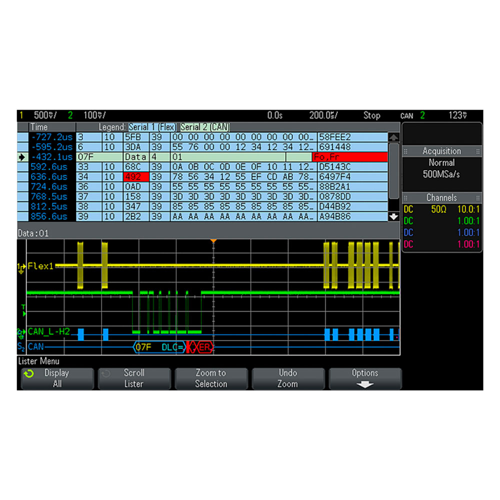 Keysight DSOX3FLEX