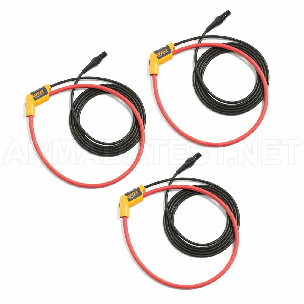 Fluke i1730-FLEX1500 гибкий токоизмерительный датчик iFlex 3000A 24 дюйма, комплект из 3 штук