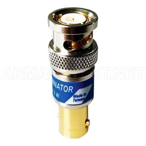 HBB-50М Нагрузка проходная: BNC-BNC, 50 Ом, 1 ГГц, 2 Вт